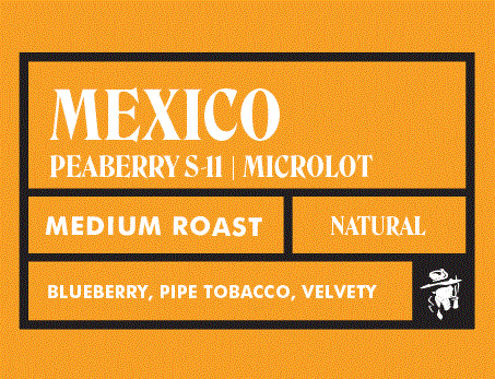 Mexico | Terruño Nayarita | Peaberry S-11 | Medium Roast